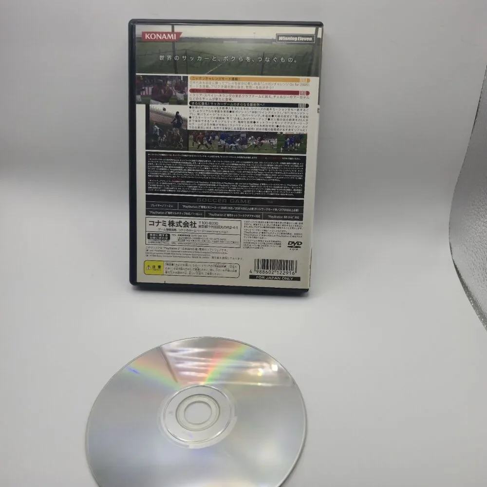 Winning Eleven 9 Sony PlayStation 2 PS2 Japanese Region Locked